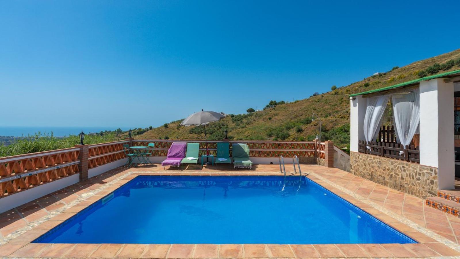 Cortijo El Mirador Frigiliana By Ruralidays Vila Exterior foto