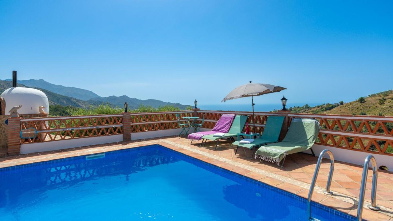 Cortijo El Mirador Frigiliana By Ruralidays Vila Exterior foto