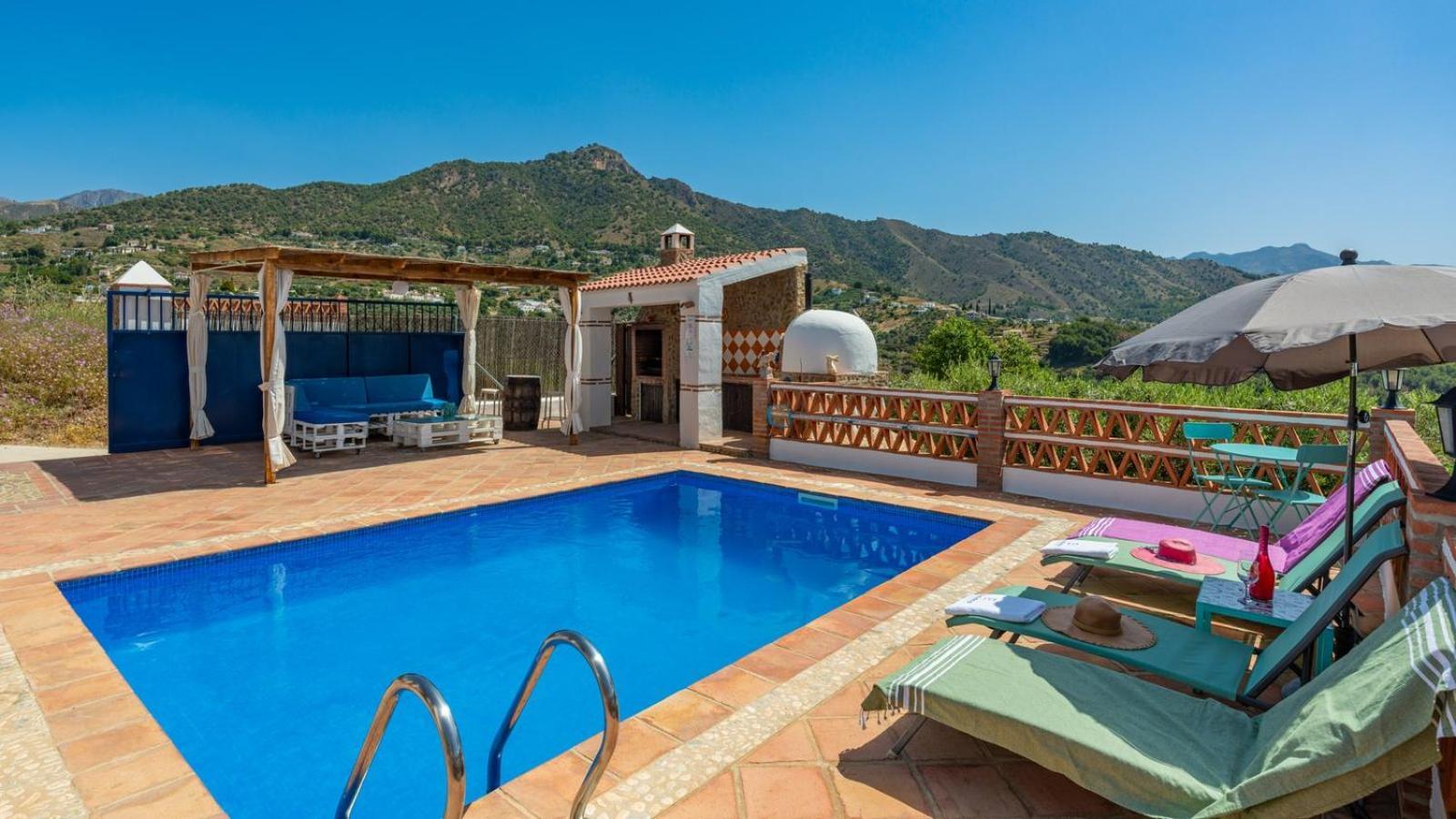 Cortijo El Mirador Frigiliana By Ruralidays Vila Exterior foto