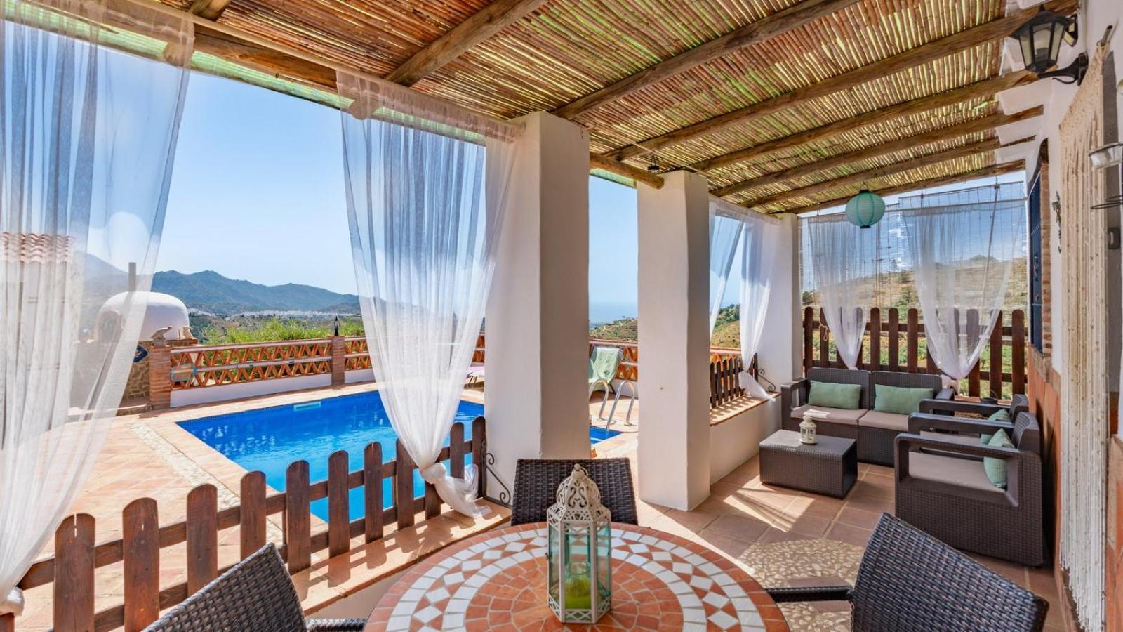 Cortijo El Mirador Frigiliana By Ruralidays Vila Exterior foto